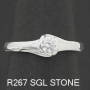 Diamond koru engagement band R267SS